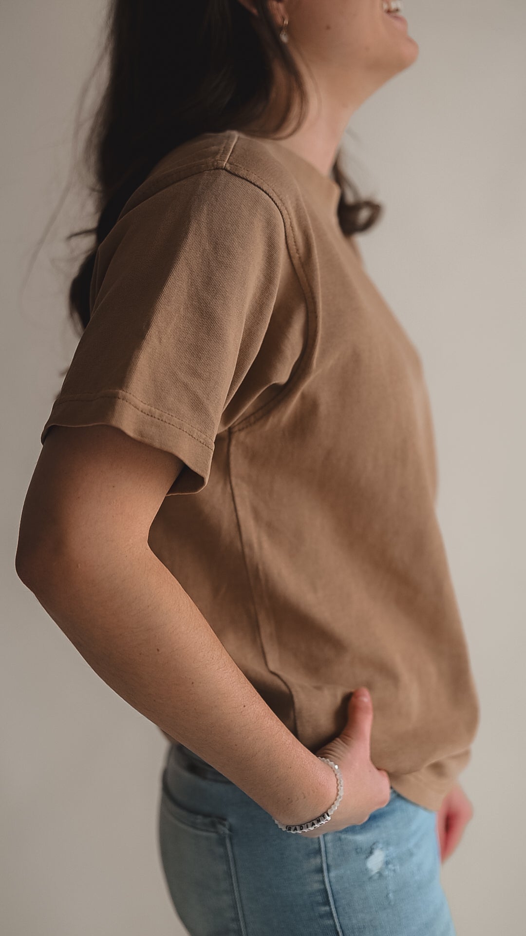 The Blessing Tee- Light Brown