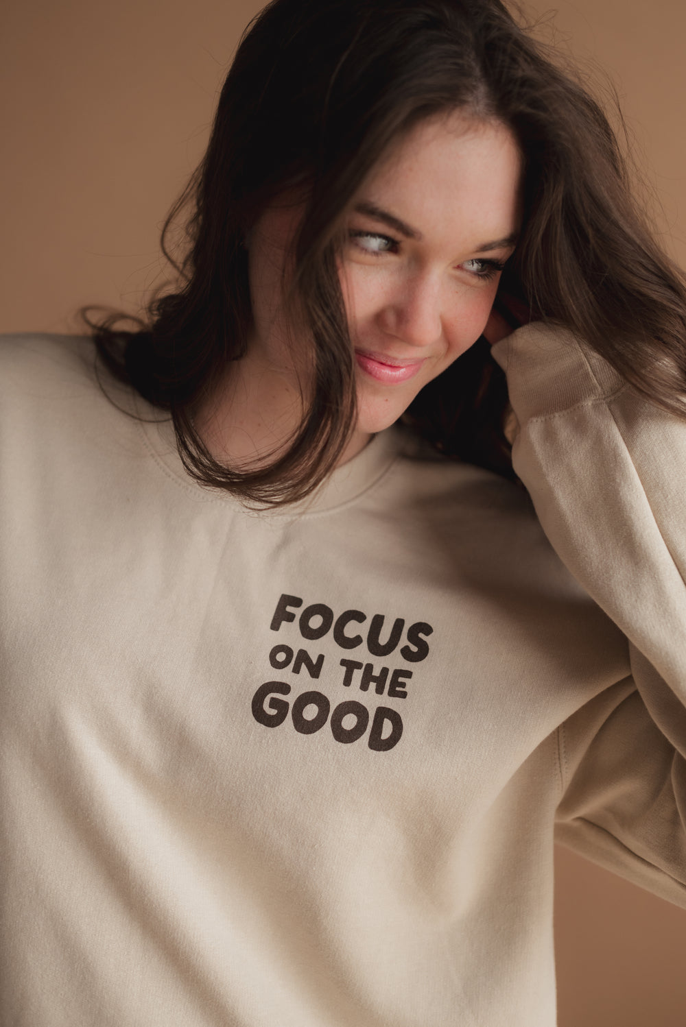 Focus on the Good Pullover