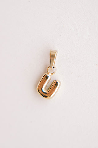 U - Letter Charm