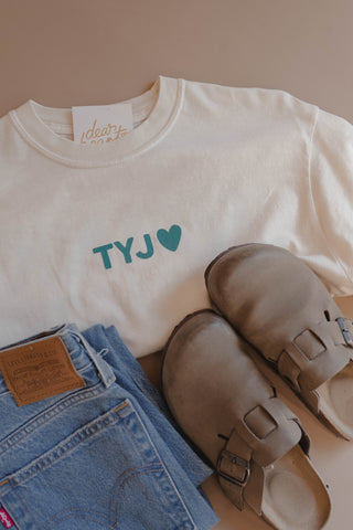 Thank You Jesus Tee - Ivory