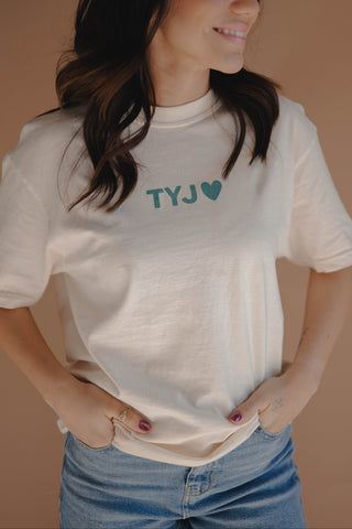 Thank You Jesus Tee - Ivory