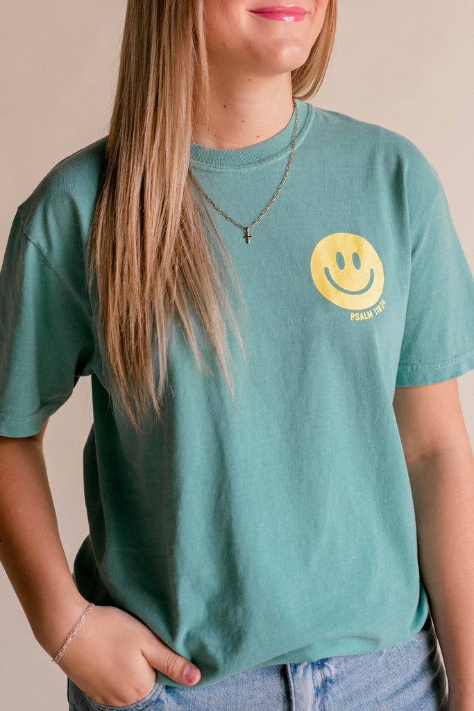 It's A Great Day Tee - Seafoam