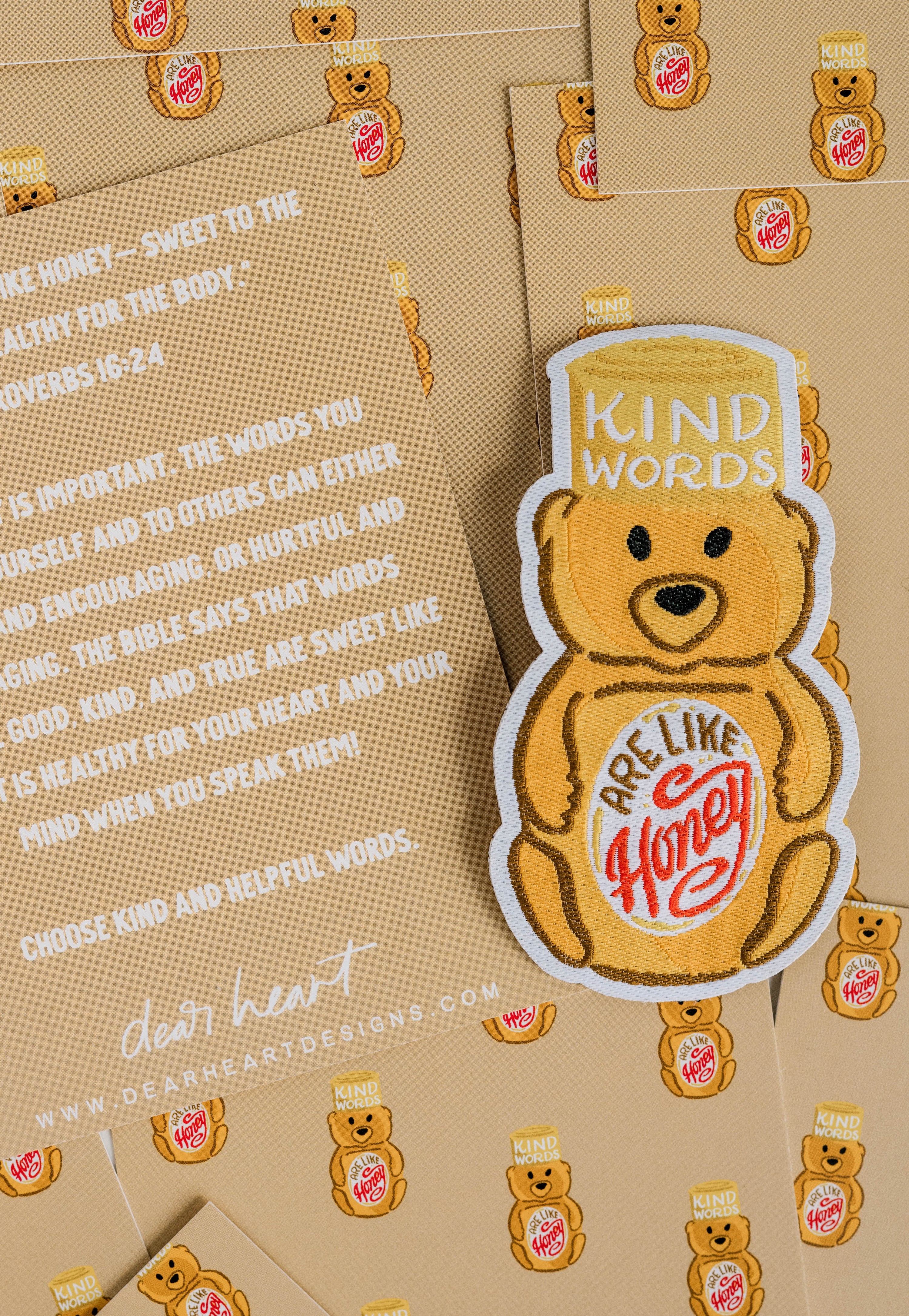 Kind Words Patch Dear Heart