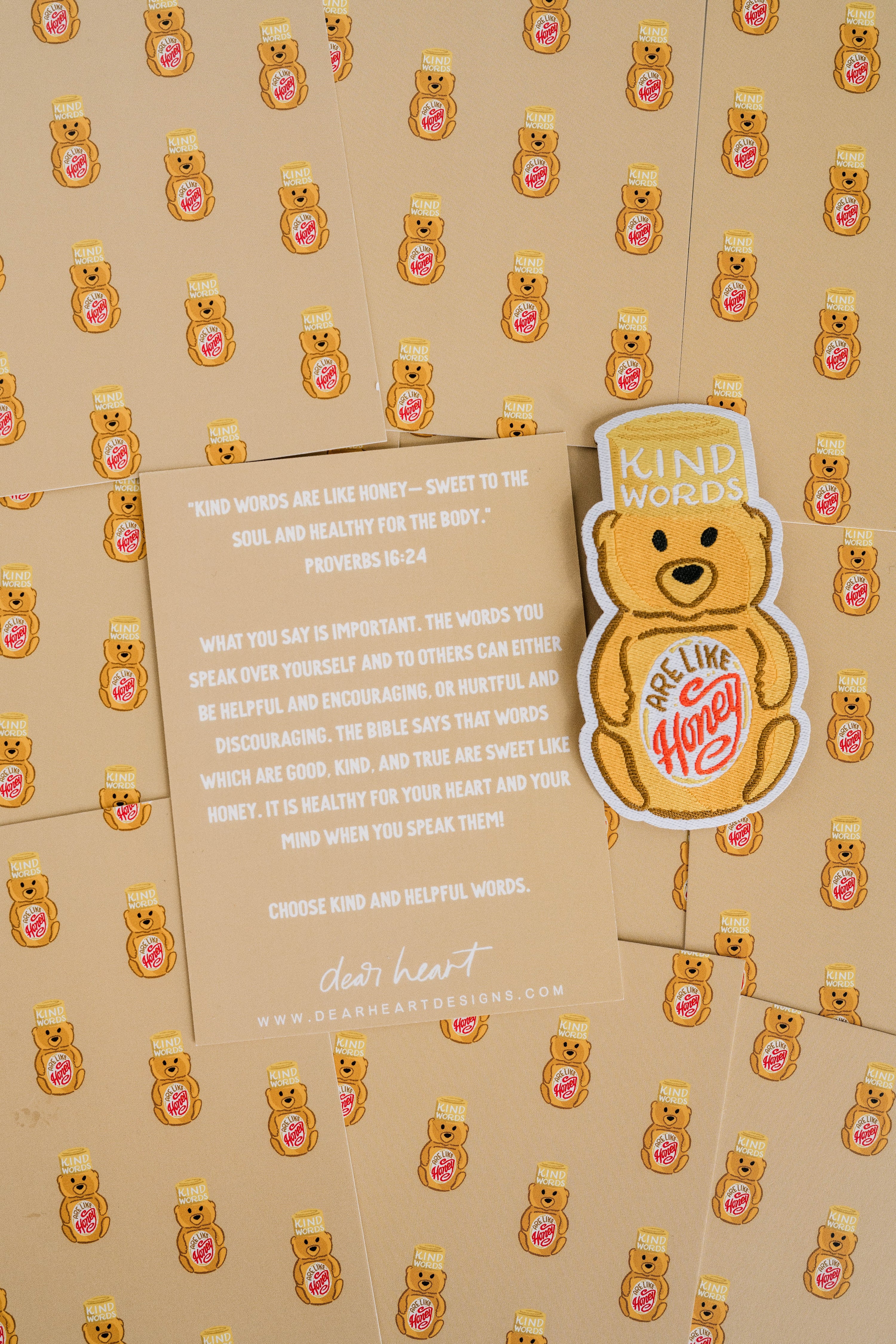 Kind Words Patch Dear Heart