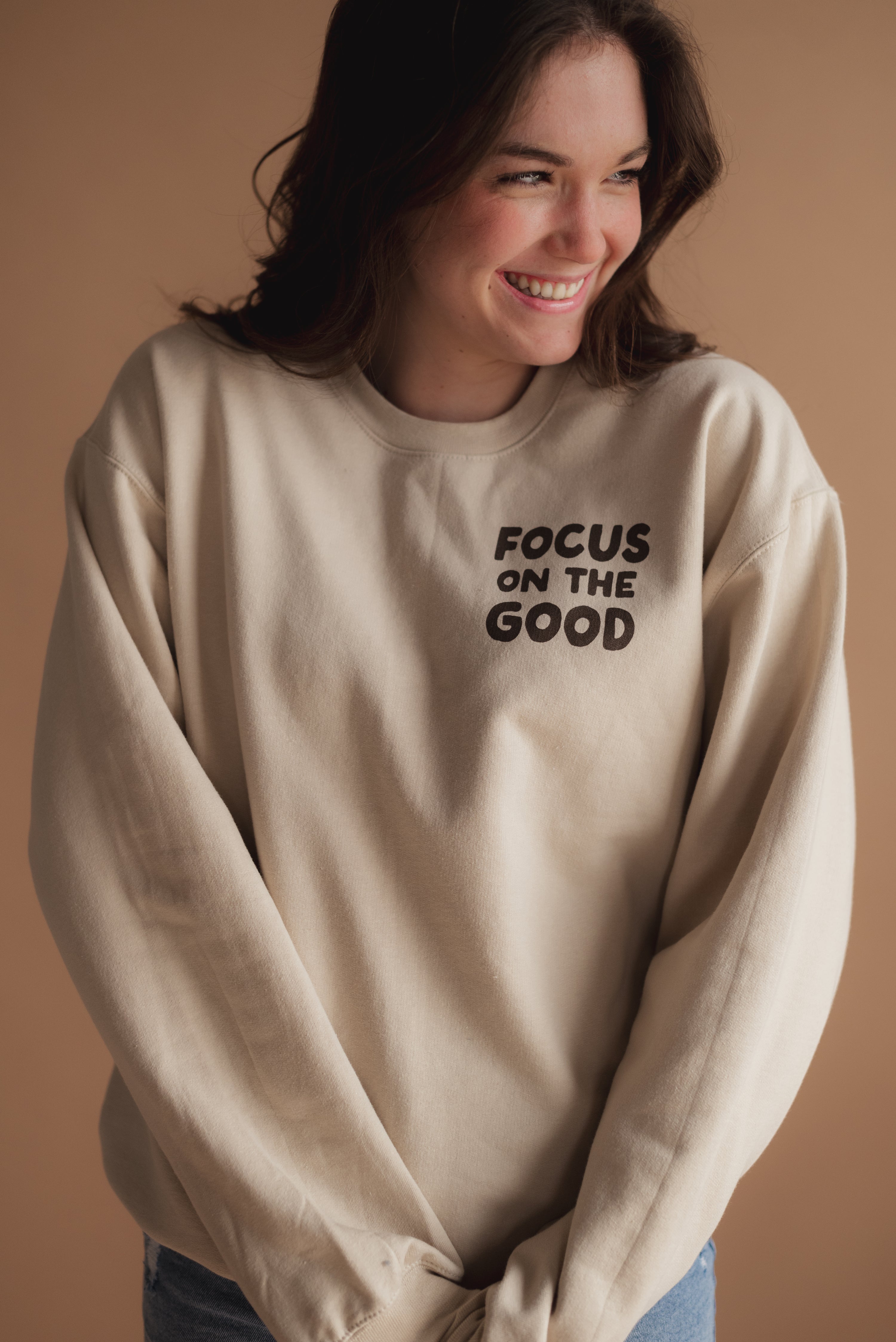 Focus on the Good Pullover