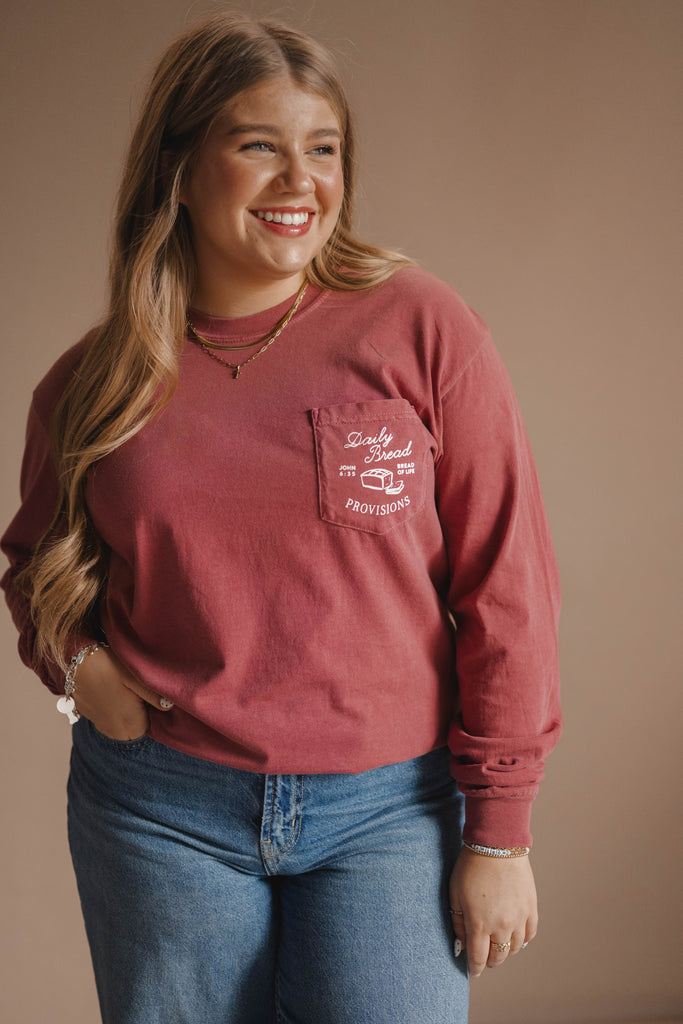 Daily Bread Long Sleeve - Brick