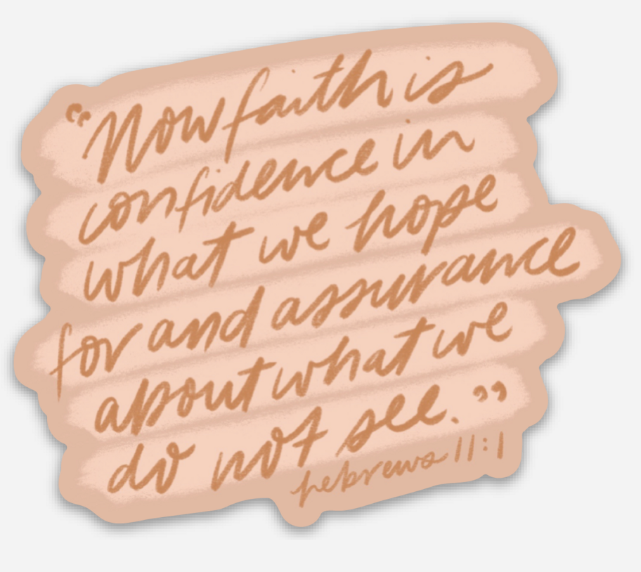 Hope + Assurance Sticker