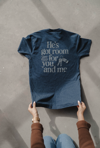 He's Got Room Tee - Mens