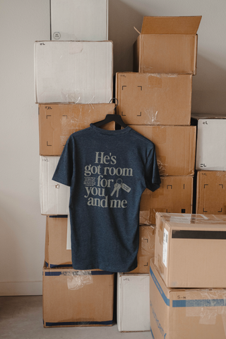 He's Got Room Tee - Mens