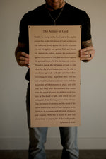 The Armor of God Leather Banner