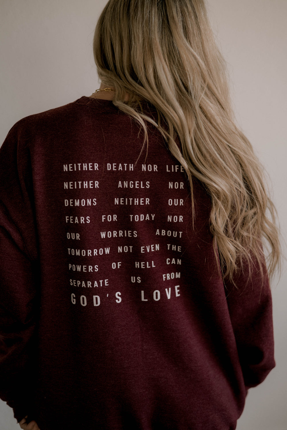 From His Love Pullover