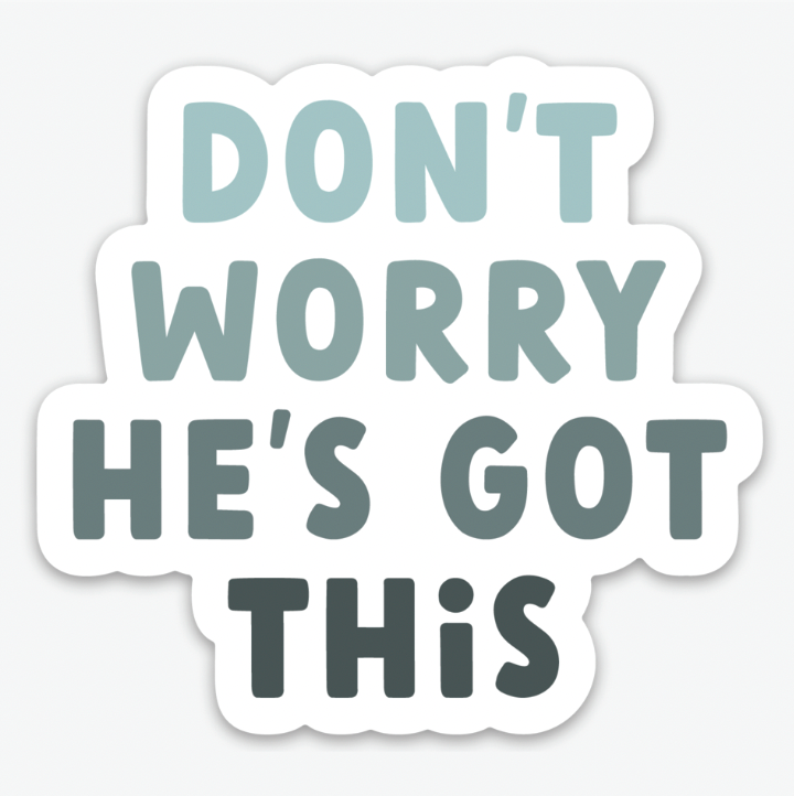 Don't Worry Sticker – Dear Heart